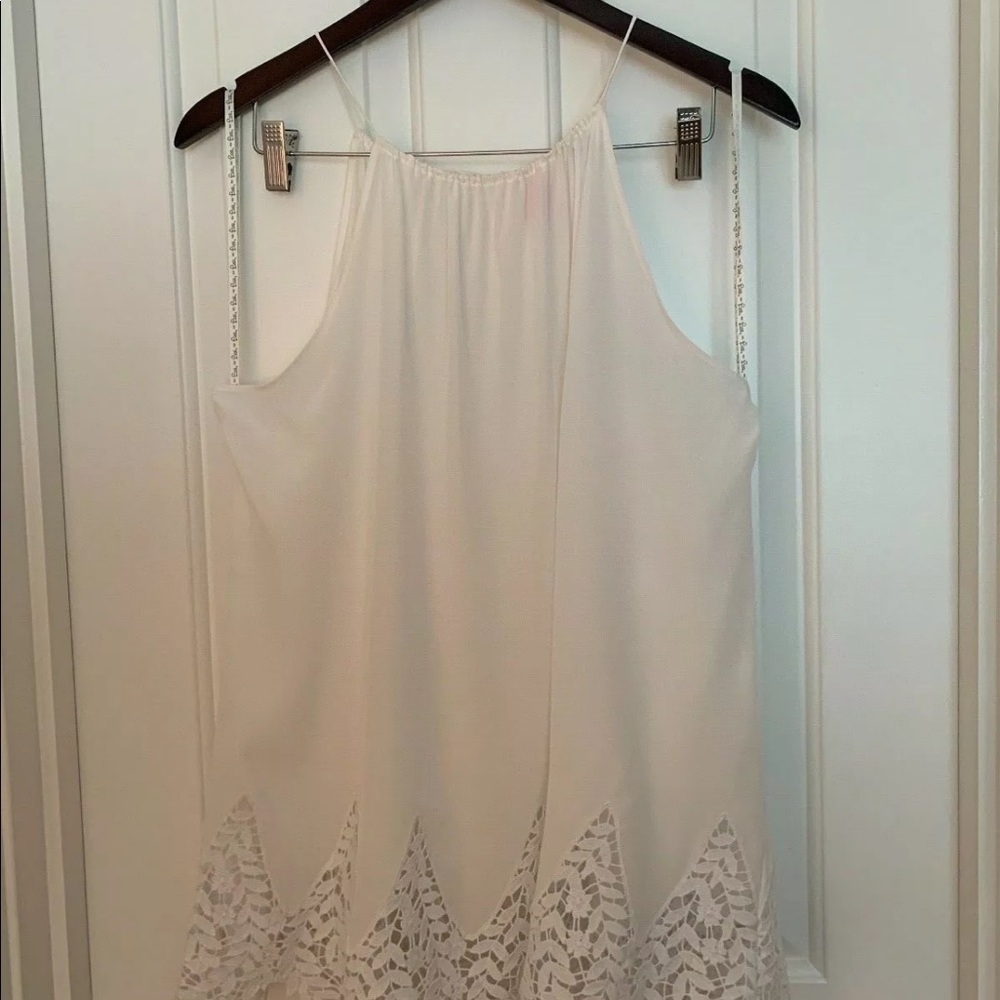 White silk Lilly Pulitzer Top